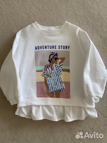 Zara толстовка р128