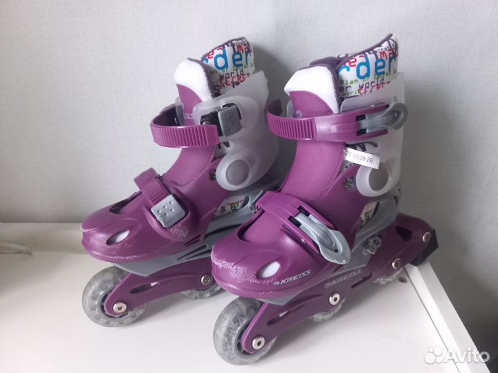 Коньки роликовые 26-29 размер