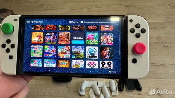 Nintendo switch oled прошитая 256