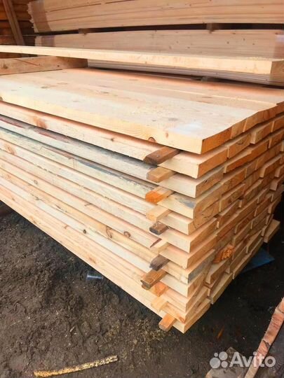 Строганная доска сосна 20х140х6000мм