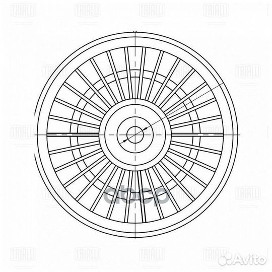 Ролик привод. ремня для а/м Volvo S60 (00) 2.0