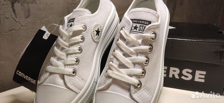 Кеды женские Белые Converse Move Platform 38