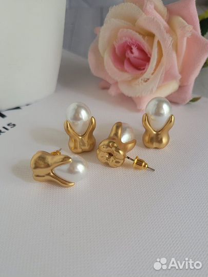 Серьги Schiaparelli Style