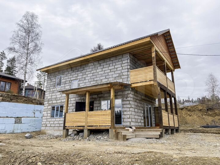 Дом 100 м² на участке 7,5 сот.