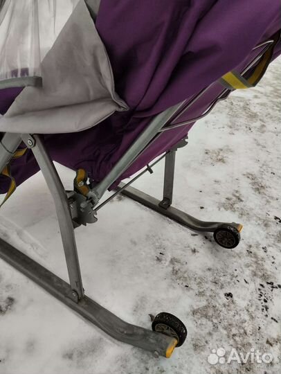 Коляска санки