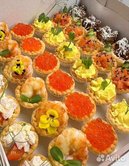 Кейтеринг Фуршет Гастробоксы Закуски