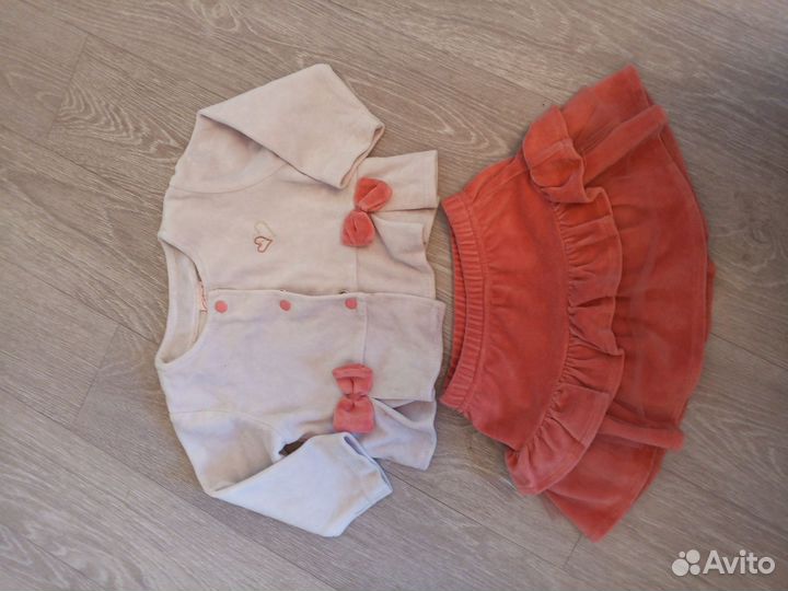 Пакет детской одежды для девочки 80-86