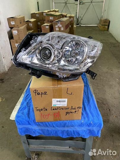 Фара левая Toyota Land Cruiser Prado