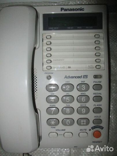 Проводной телефон Panasonic 2365,белый
