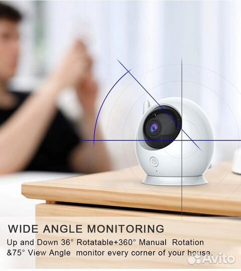 Baby monitor ABM100 / ABM 100S - 4,3 inch