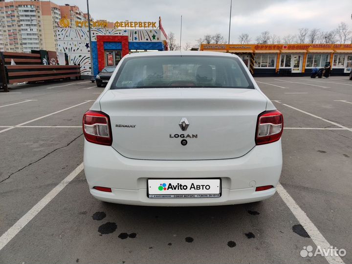 Renault Logan 1.6 МТ, 2018, 99 218 км