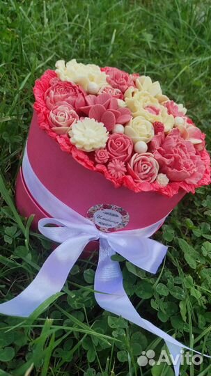 Букет из шоколадных цветов