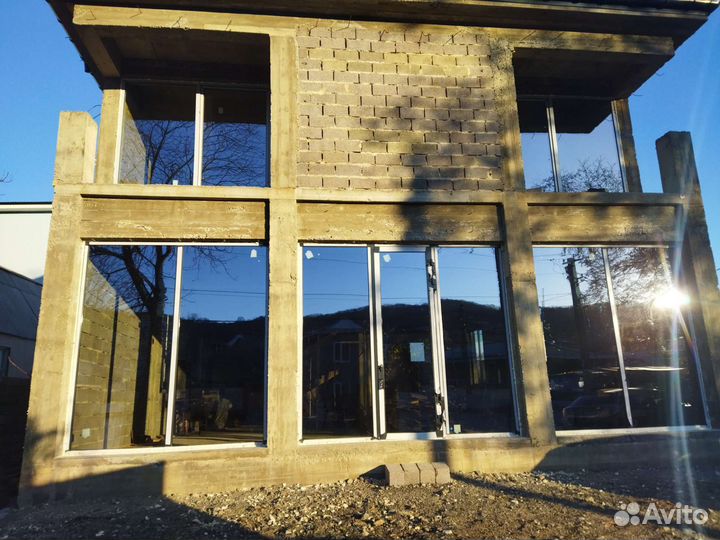 Алюминиевые, светопрозрачные конструкции