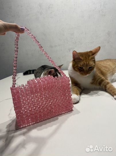 Сумка женская из бусин