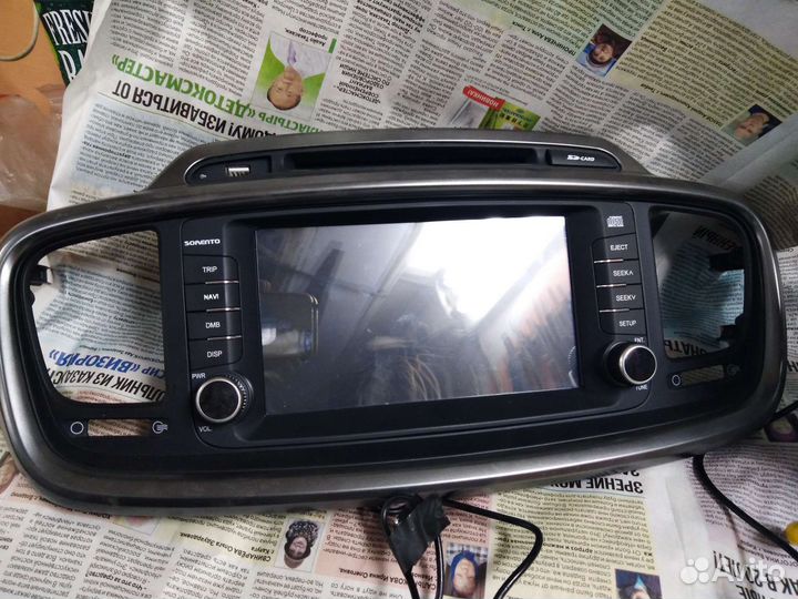 Магнитола на киа Сорренто прайм 2018, Корея