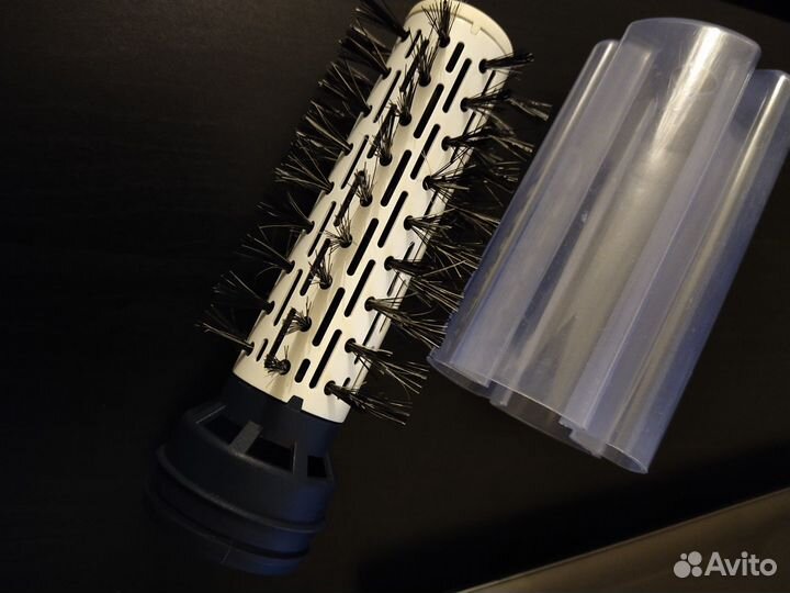 Насадка от фен-щетки Philips HP 8665 белый, фиолет