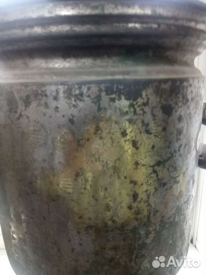 Самовар на дровах старинный