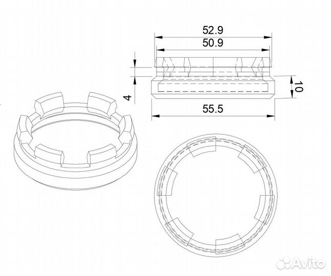 Усиленные заглушки на диски LADA vesta аналог