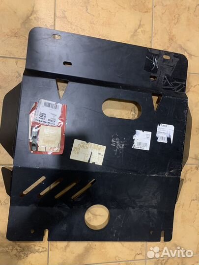 Защита картера Toyota land cruiser 120 D, FJ