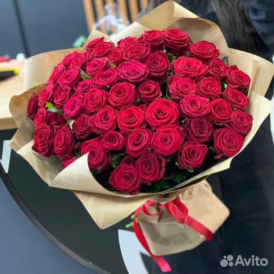 Букет из 51 розы