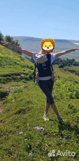 Рюкзак переноска кенгуру selby