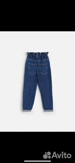 Джинсы reserved мом багги баллон р.146 блузка