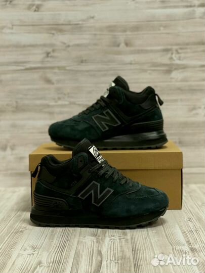 Кроссовки New Balance 574 Stone Island зимние