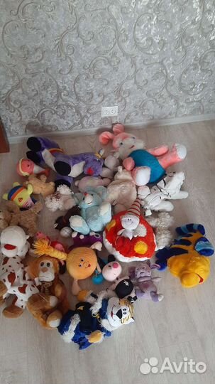 Игрушки мешками мягкие