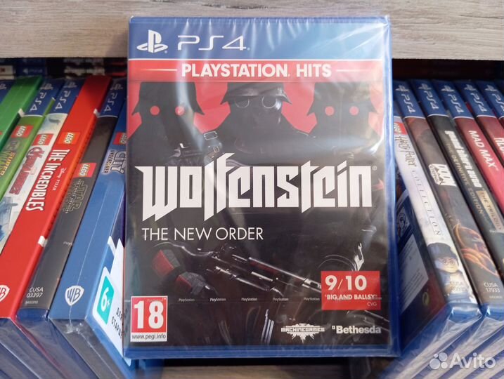 Wolfenstein: The new Order PS4/PS5 (запечатанный)