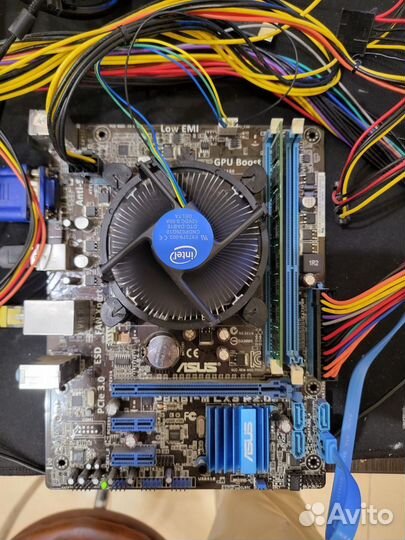 Материнская плата 1155