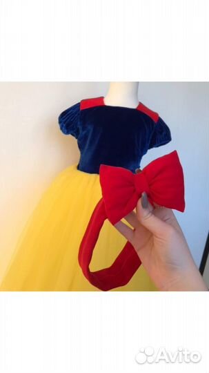 Платье белоснежки