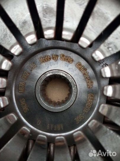 Диск сцепления sachs на ford focus 2