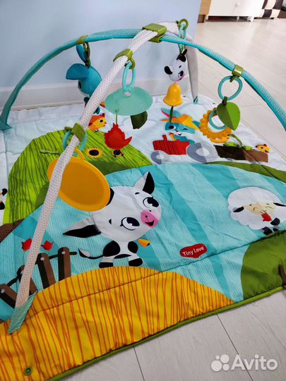 Развивающий коврик tiny love ферма