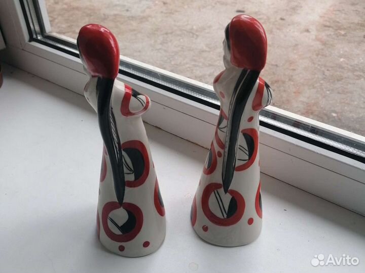 Статуэтки девочки гжель