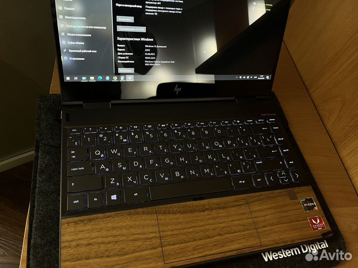 Премимиальный бизнес HP envy x360 ноутбук