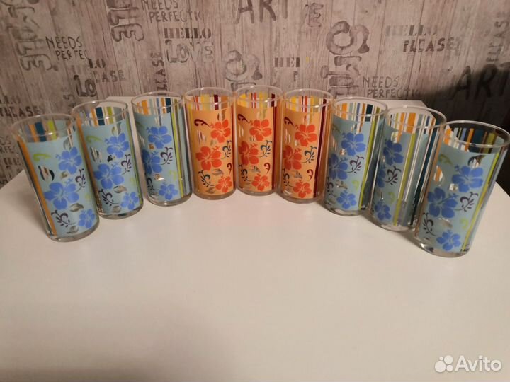 Бокалы, фужеры, стаканы