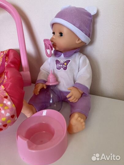 Игрушка Пупс Demi star в люльке