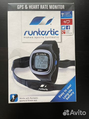 GPS часы Runtastic с пульсометром для бега купить в Санкт-Петербурге ...