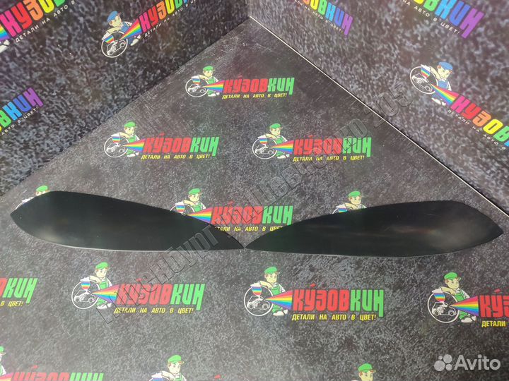 Накладки на фары реснички Chevrolet Lacetti седан