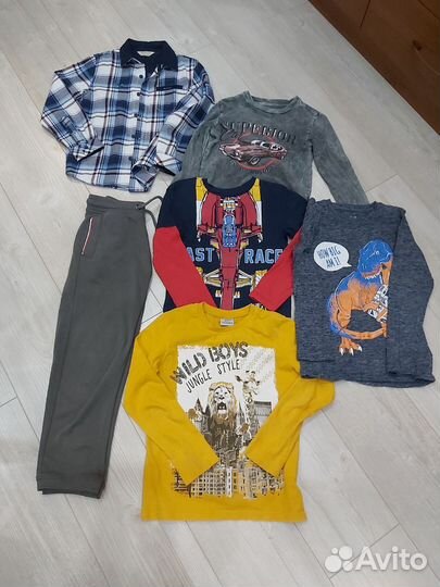 Вещи пакетом на мальчика 128