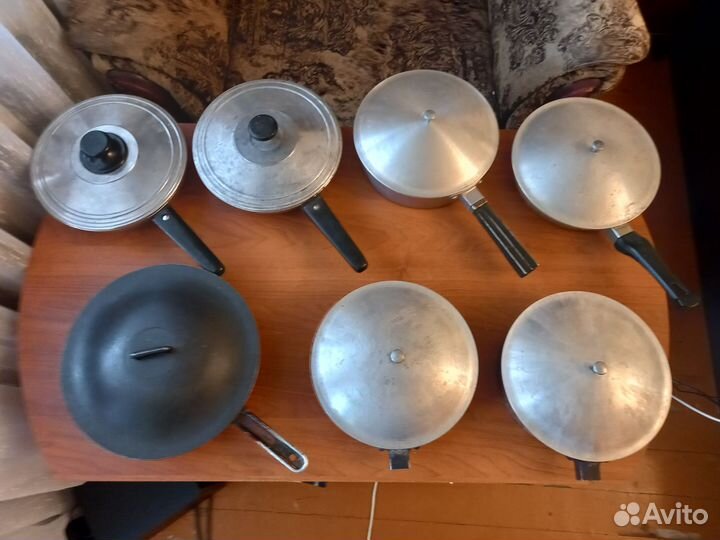 Сковородки СССР Утятницы СССР Казаны СССР