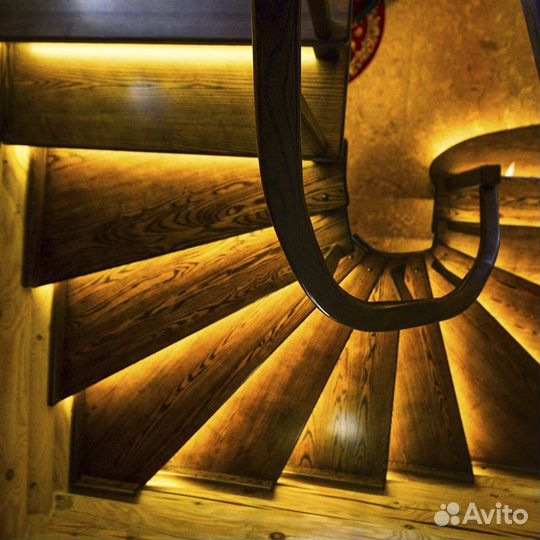 Подсветка лестницы с датчиками движения