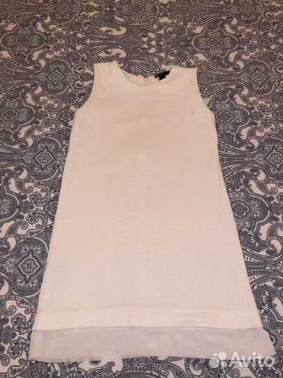 Платье белое mango