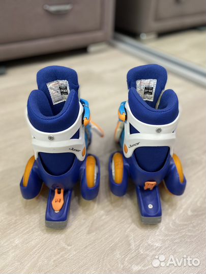 Роликовые коньки детские раздвижные