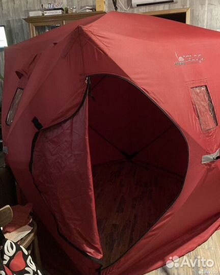 Палатка полуавтомат