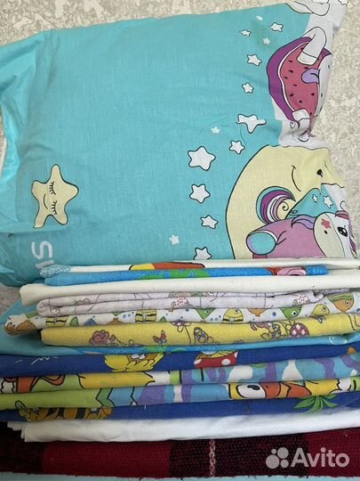 Детское постельное белье в кроватку