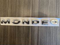 Эмблема Надпись "Mondeo" 19см*2см Хром