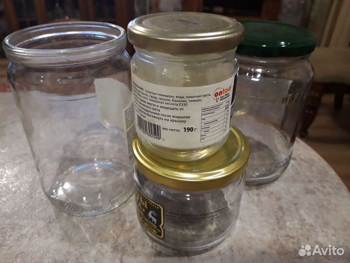 Банки стеклянные