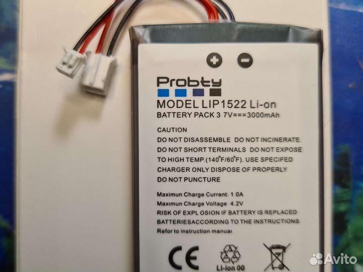 Аккумулятор геймпада Sony PS4 Dualshock 4 3000mah