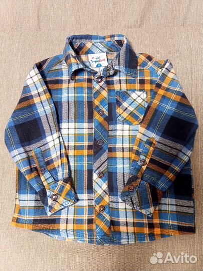 Рубашки брендовые для мальчика 98-104